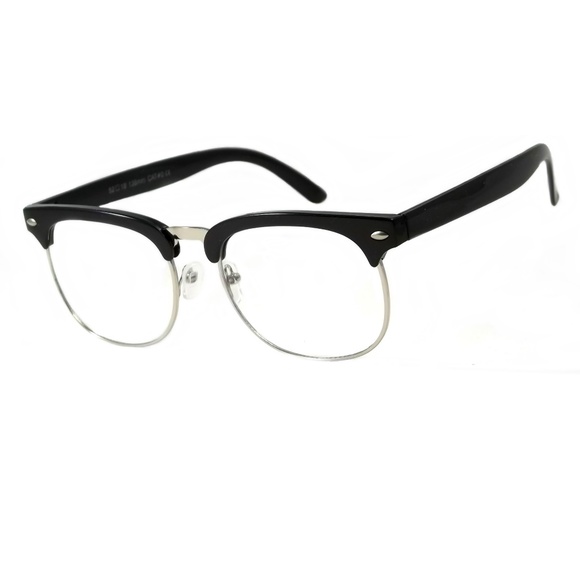 Clubmaster clear lens Clearance